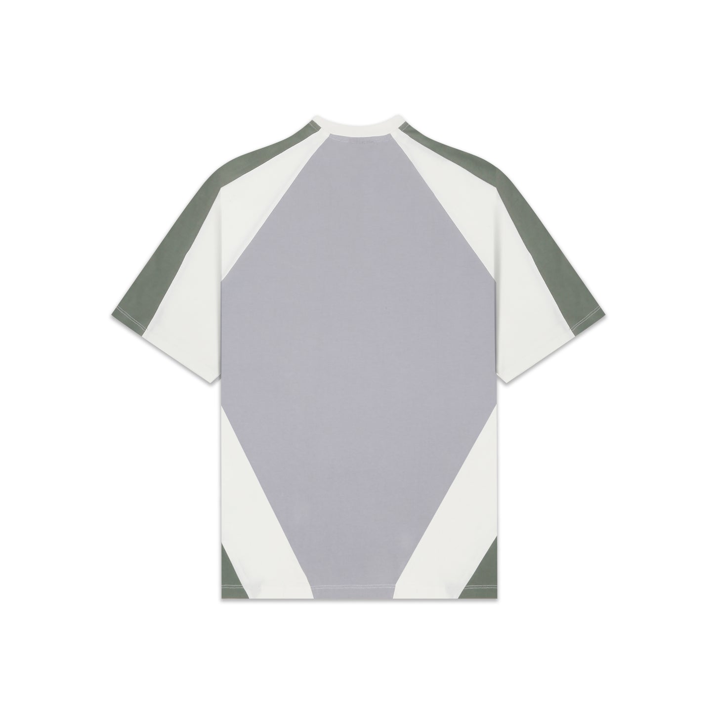 TEXTILE CRAFT PANELLED T-SHIRT