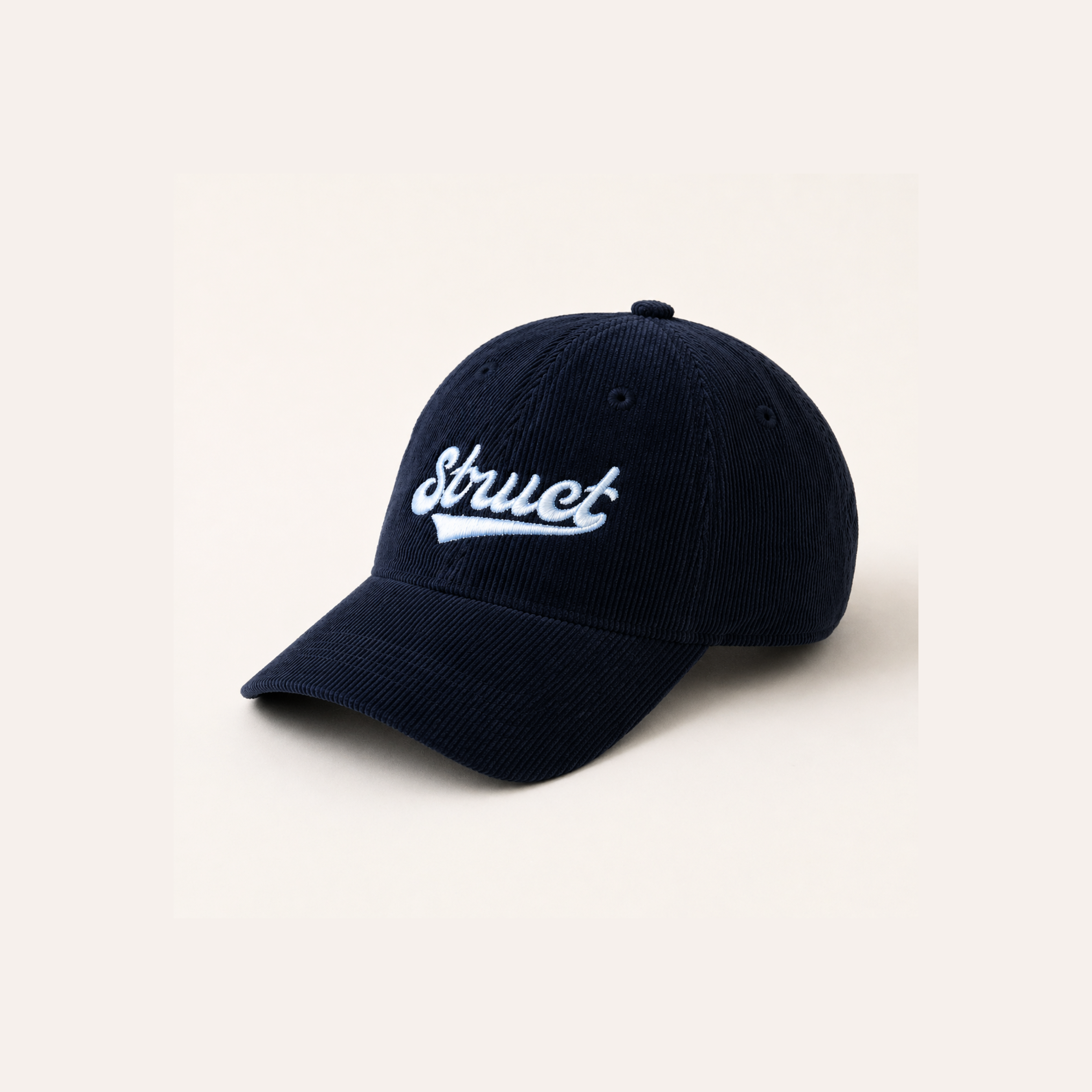 STRUCT CLUB CAP - BLACK CORDUROY