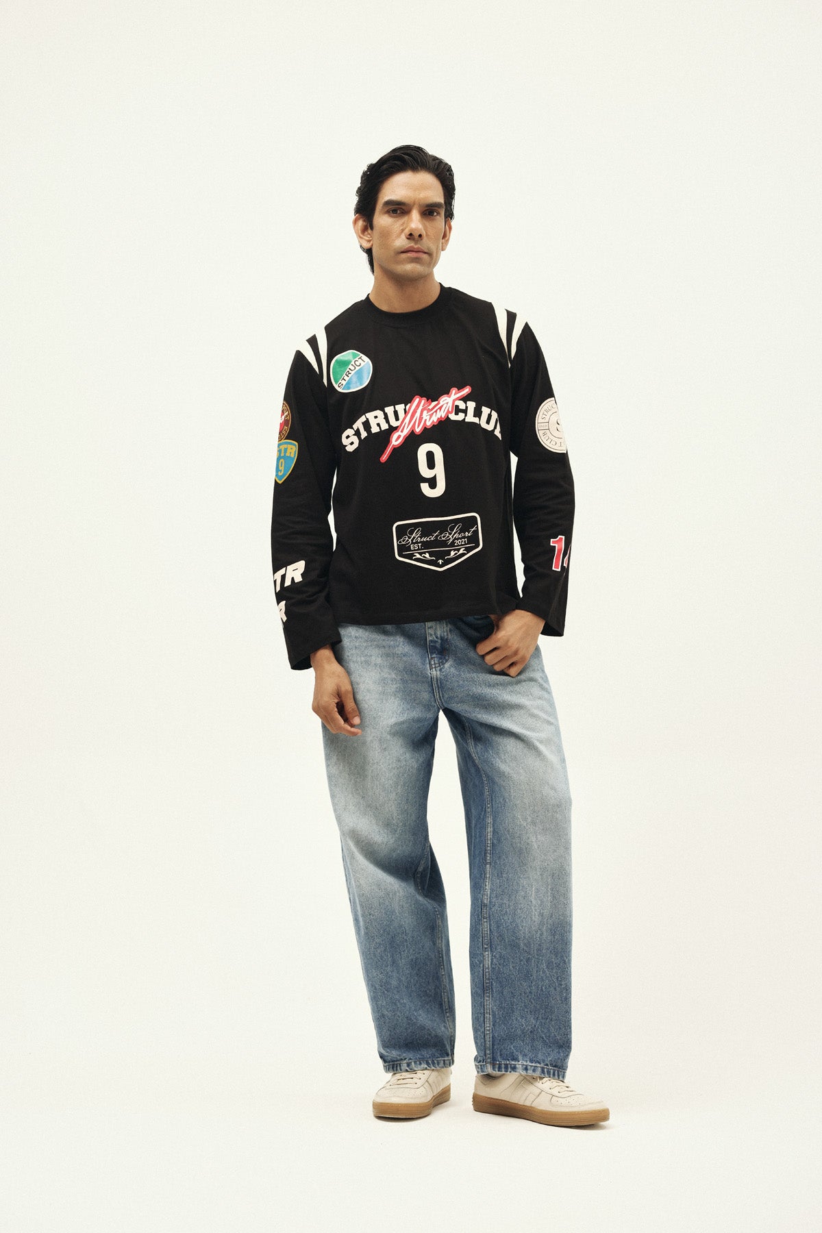 VARSITY CLUB FULL SLEEVE T-SHIRT