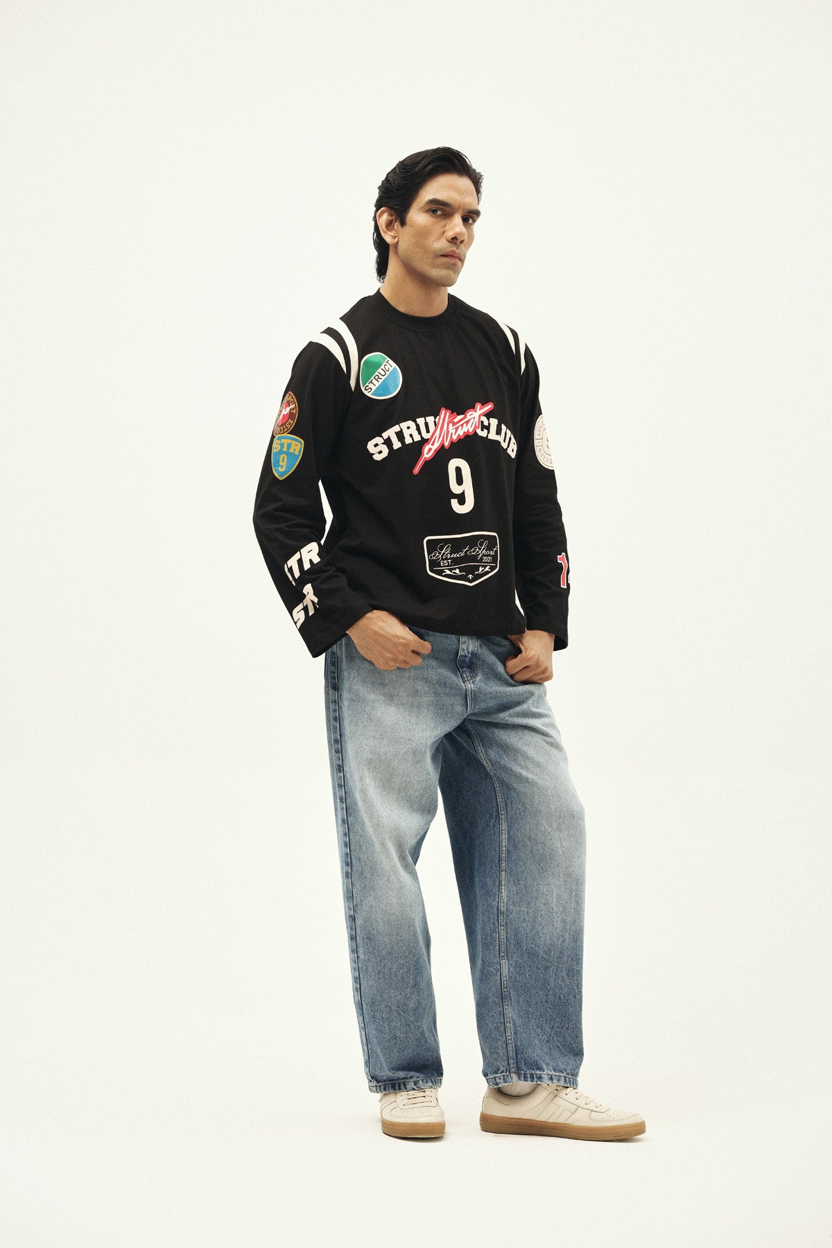 VARSITY CLUB FULL SLEEVE T-SHIRT