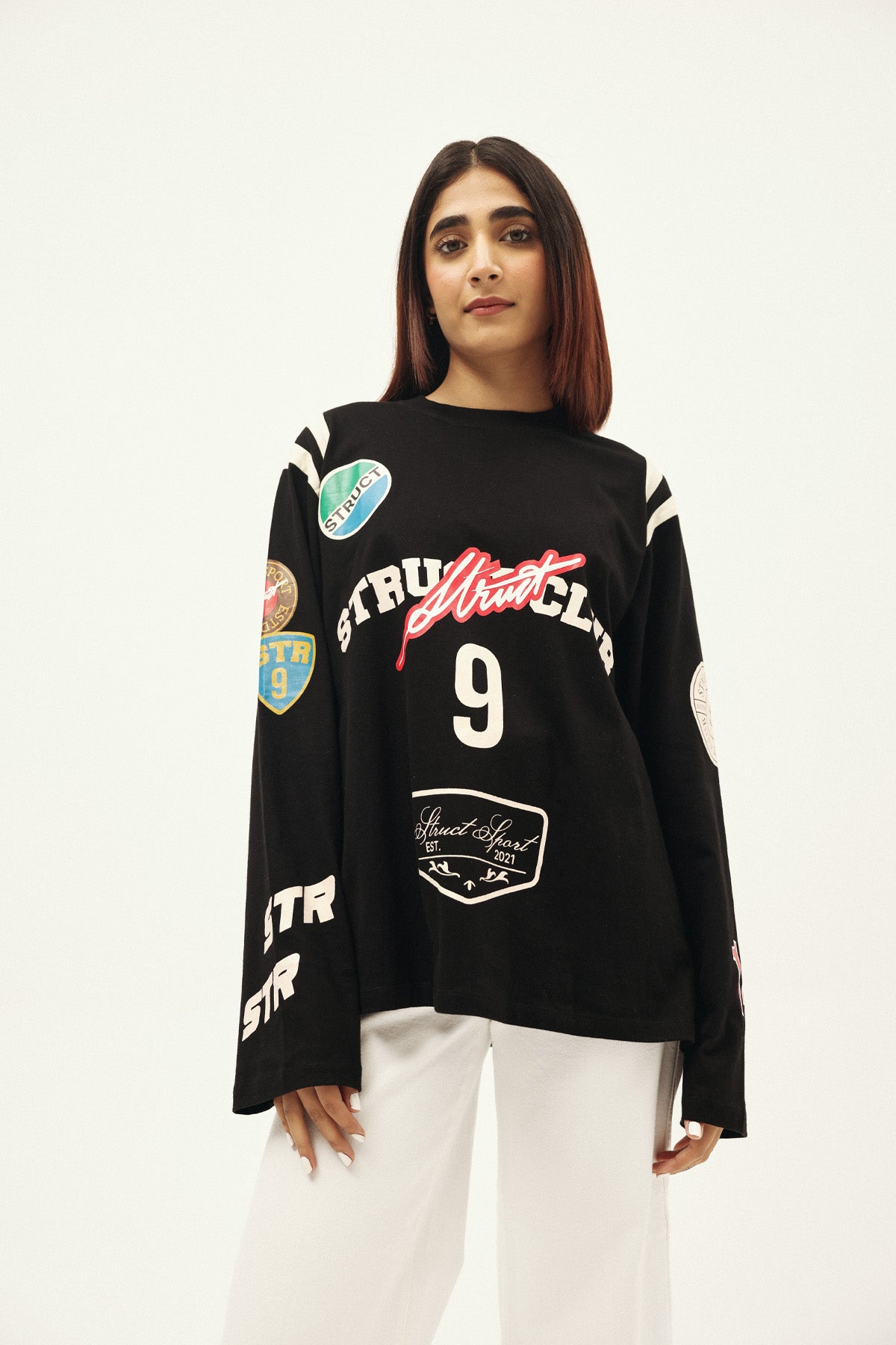 VARSITY CLUB FULL SLEEVE T-SHIRT