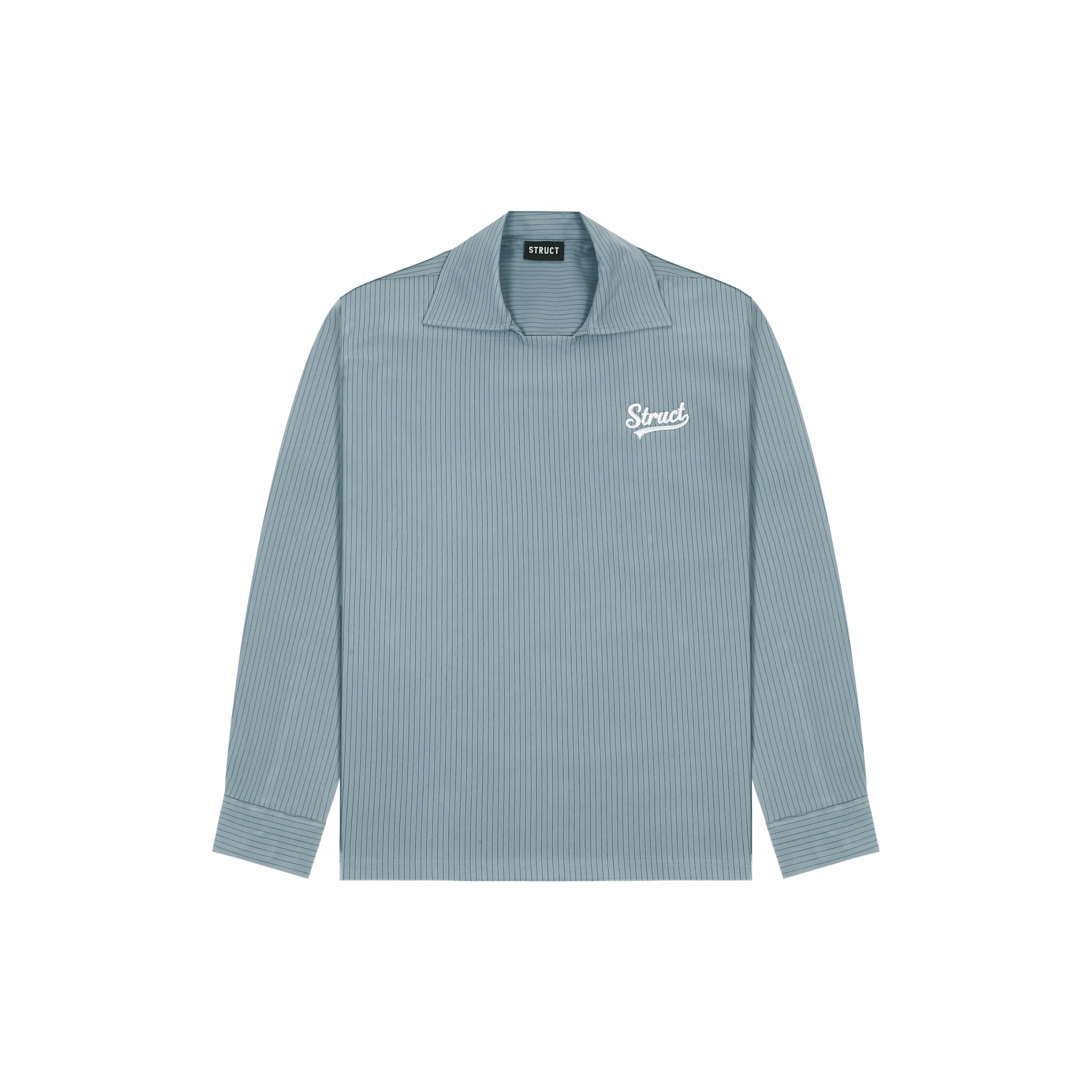 BINARY PINSTRIPE DETACHABLE HOODIE