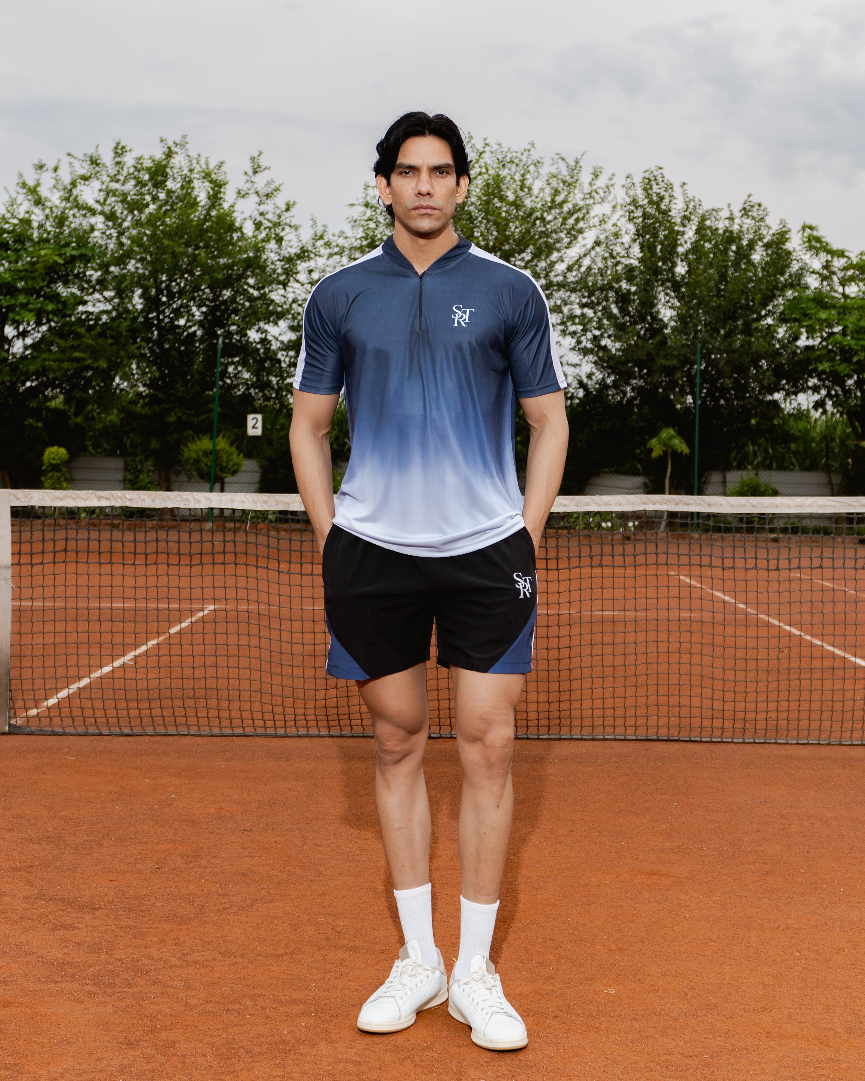 STRUCT SPORTS PERFORMANCE HALF ZIP - GREY