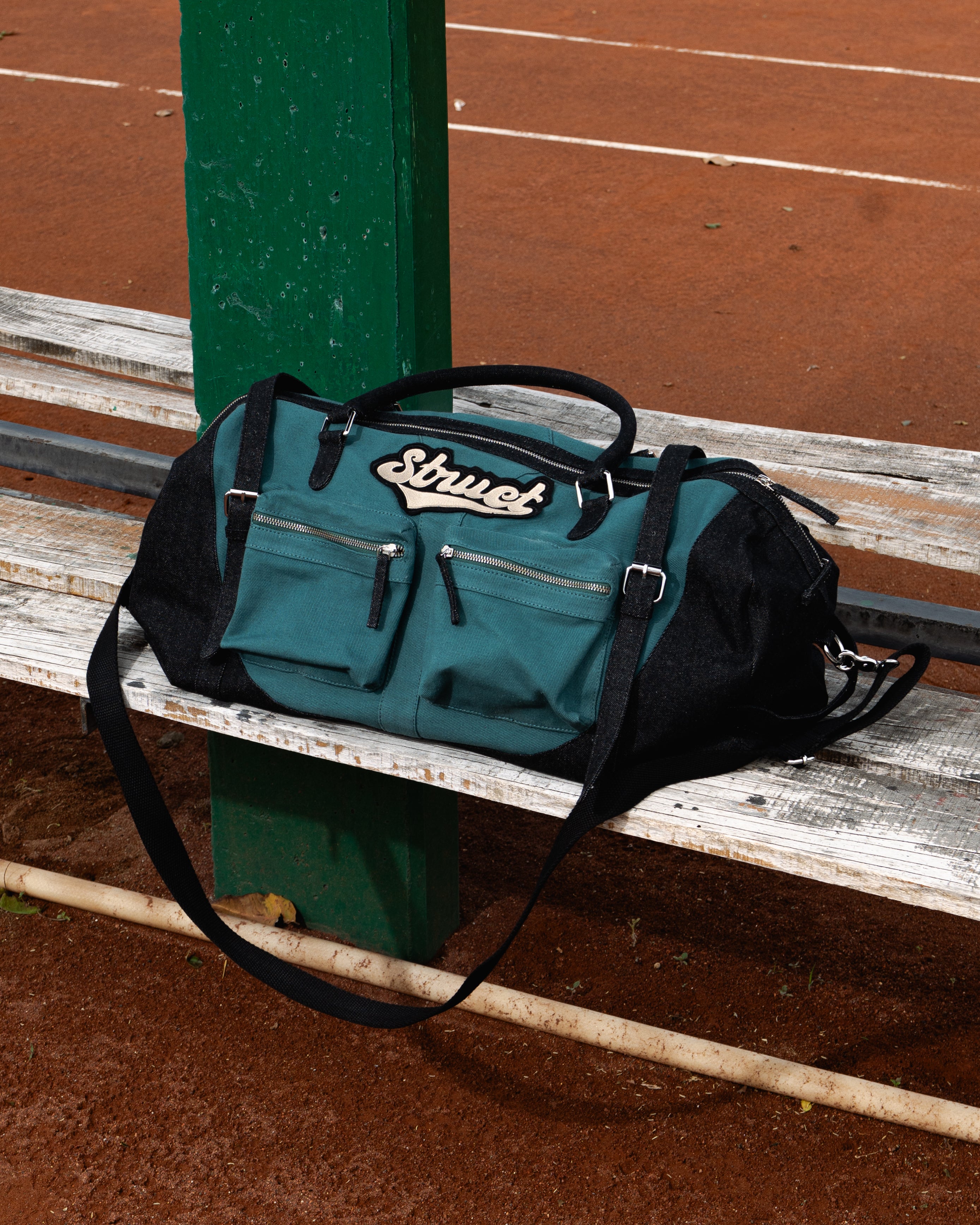 STRUCT CLUB DENIM DUFFLE BAG