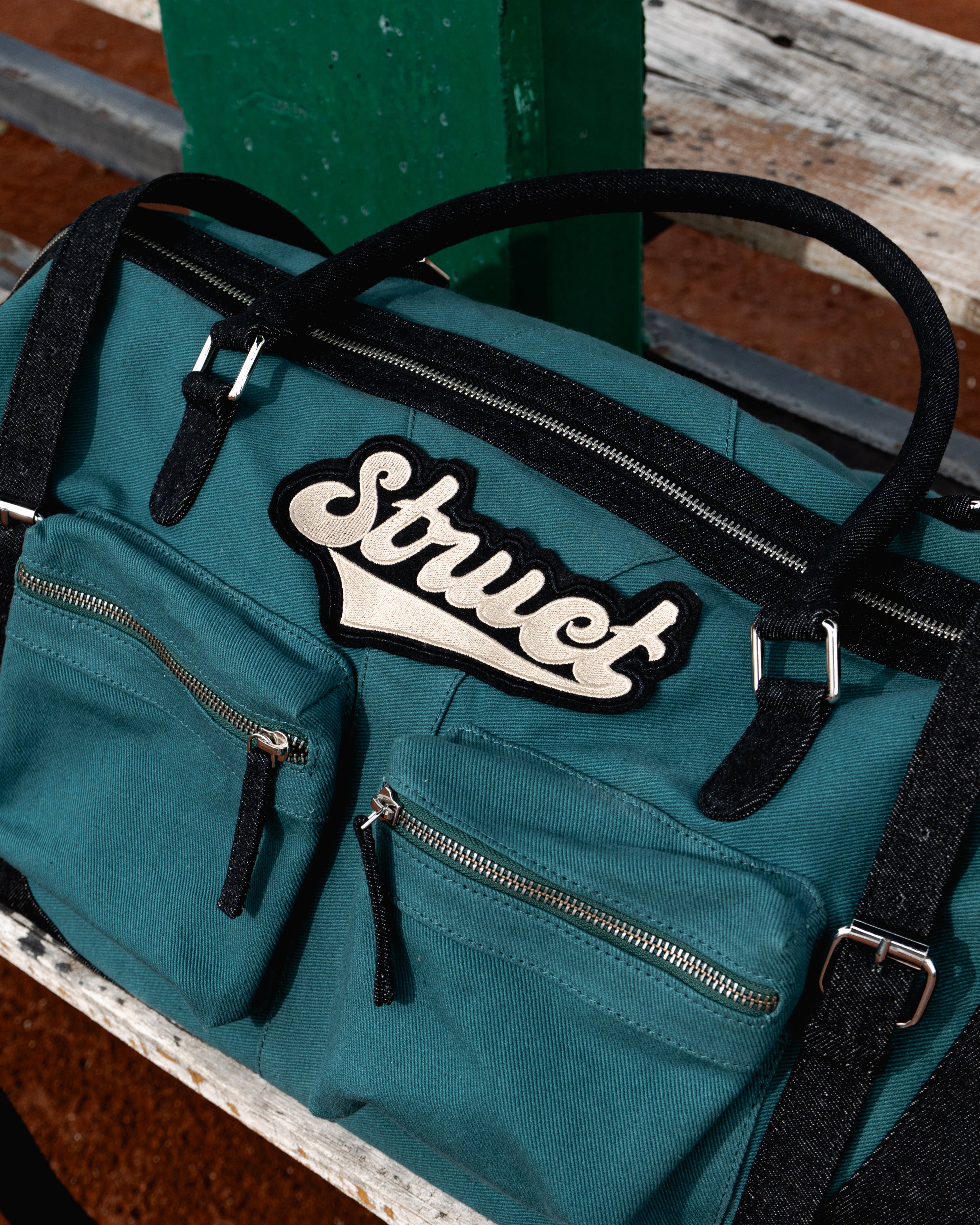 STRUCT CLUB DENIM DUFFLE BAG
