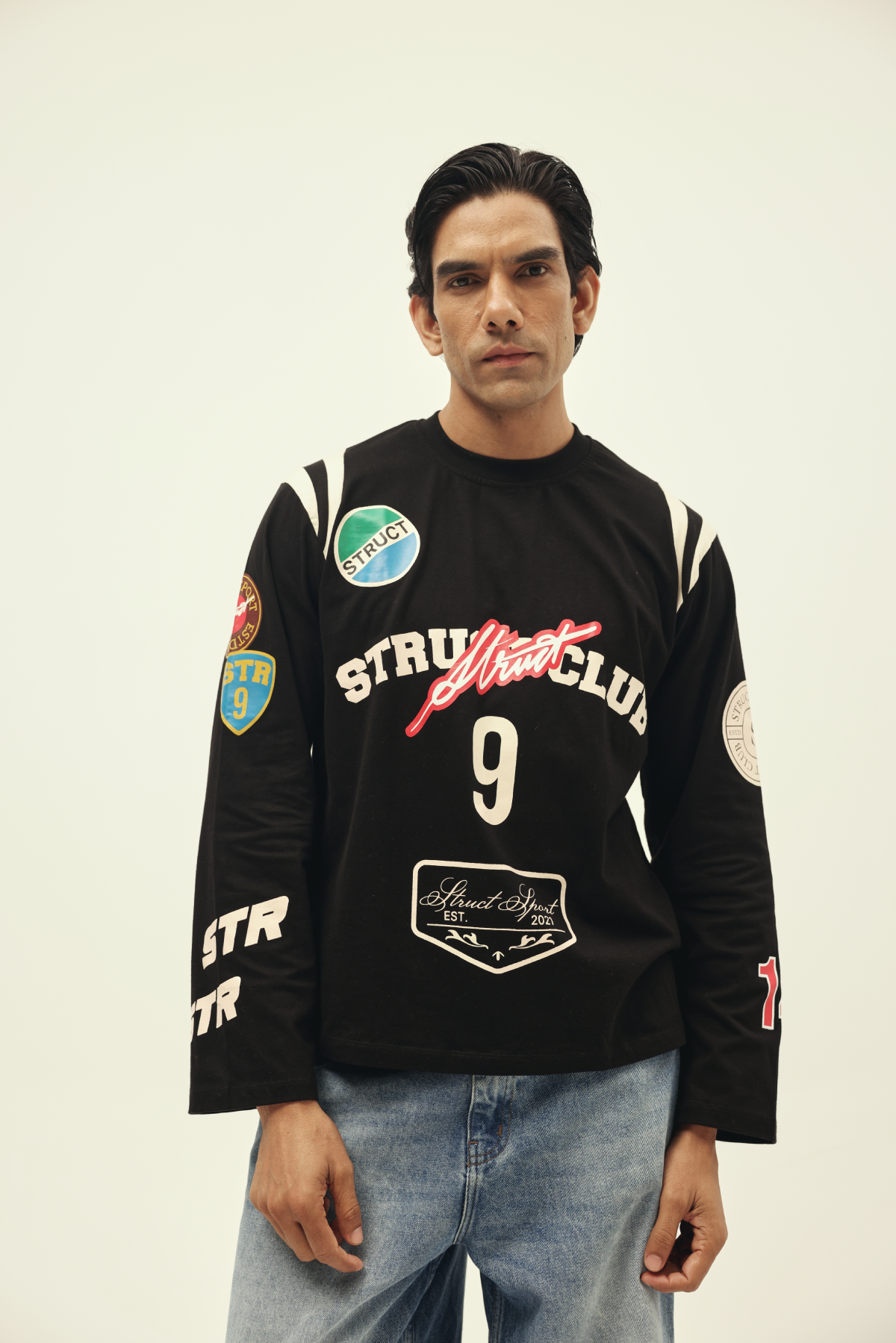 VARSITY CLUB FULL SLEEVE T-SHIRT