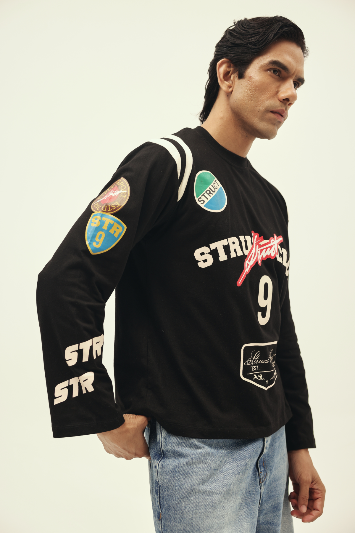VARSITY CLUB FULL SLEEVE T-SHIRT