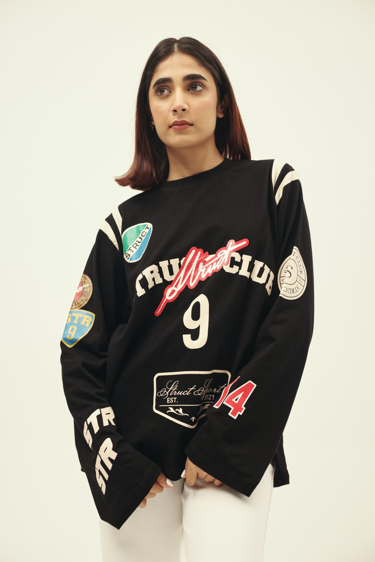 VARSITY CLUB FULL SLEEVE T-SHIRT