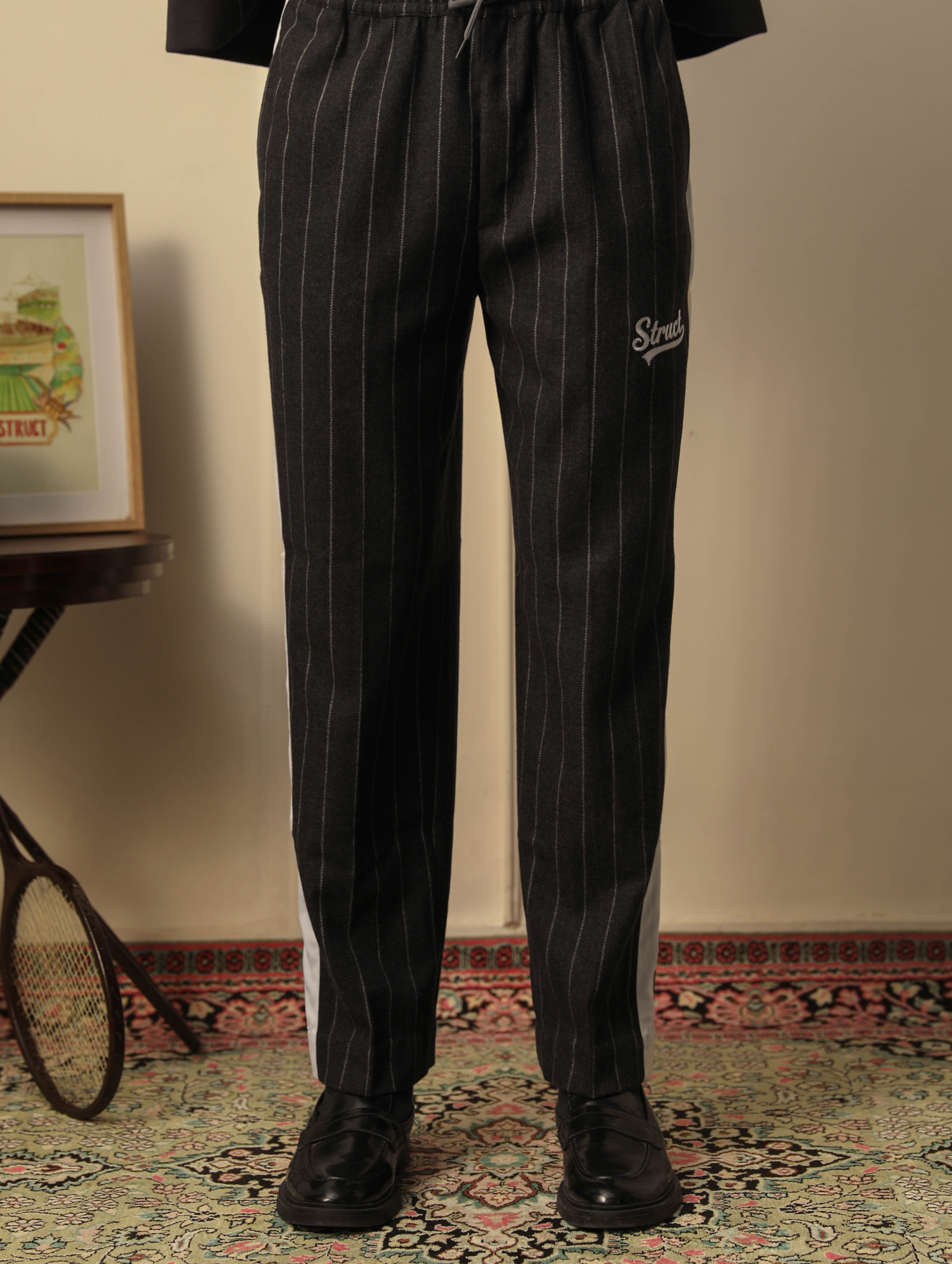 HIGHLANDERS PINSTRIPE SUITING PANTS - II