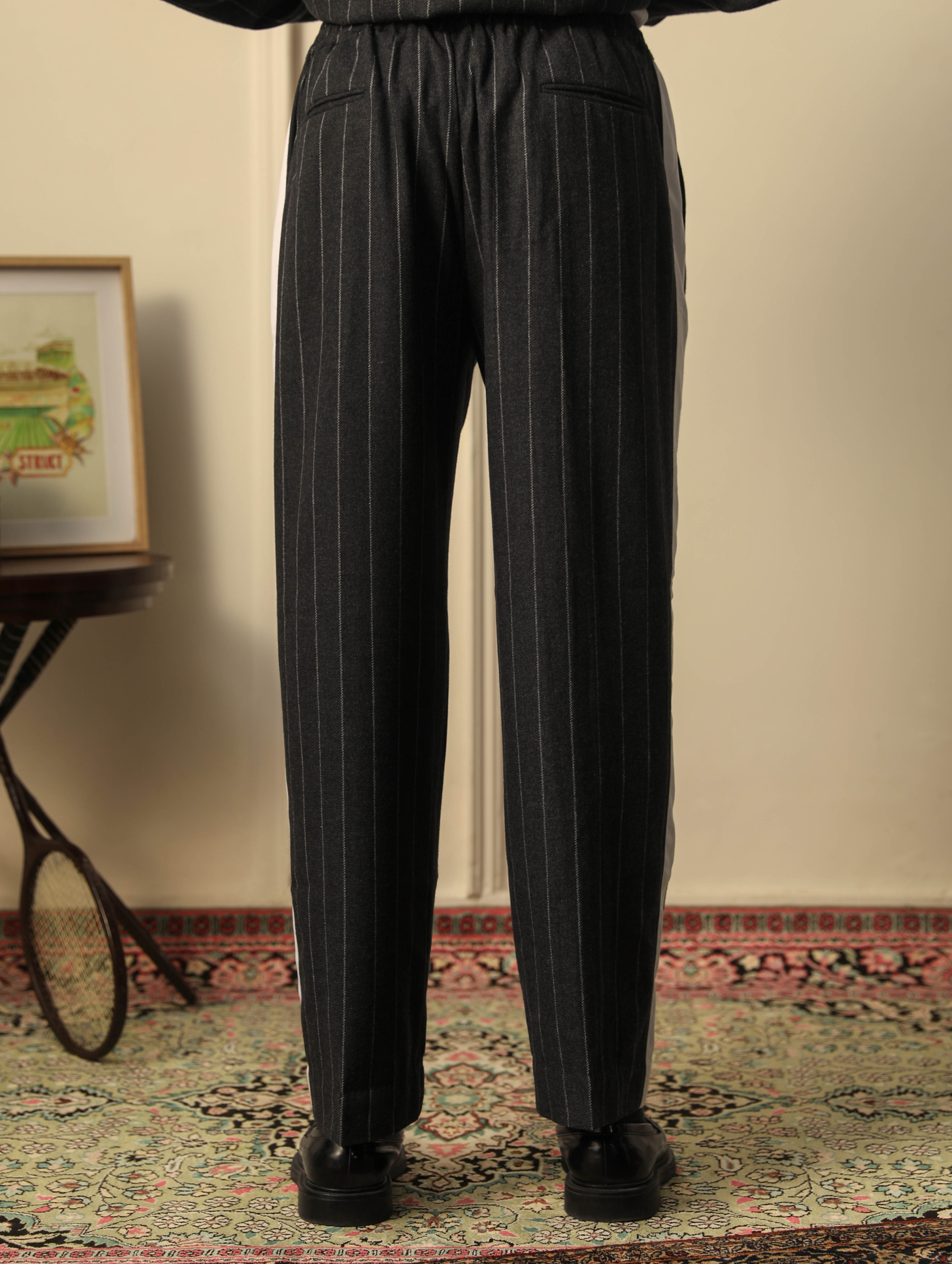 HIGHLANDERS PINSTRIPE SUITING PANTS - II