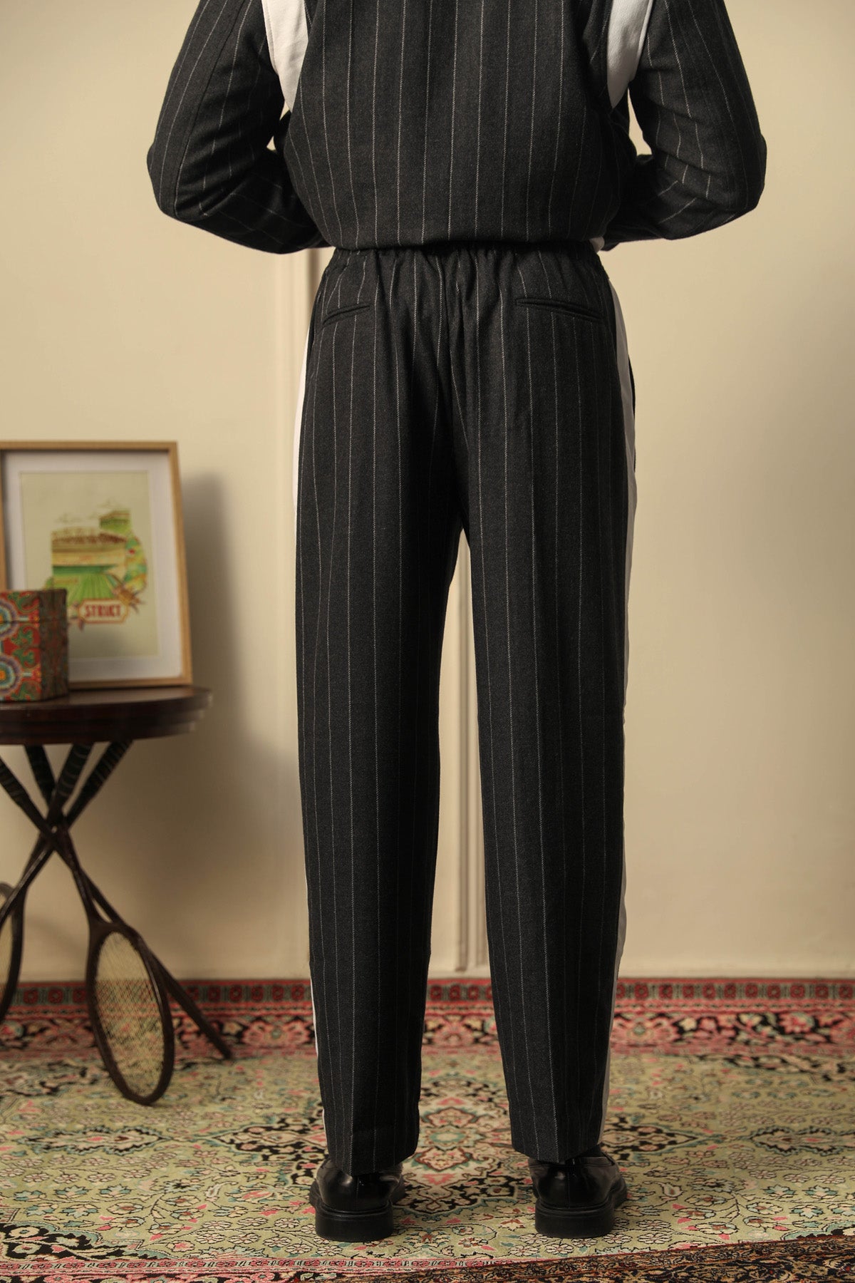 HIGHLANDERS PINSTRIPE SUITING PANTS - II