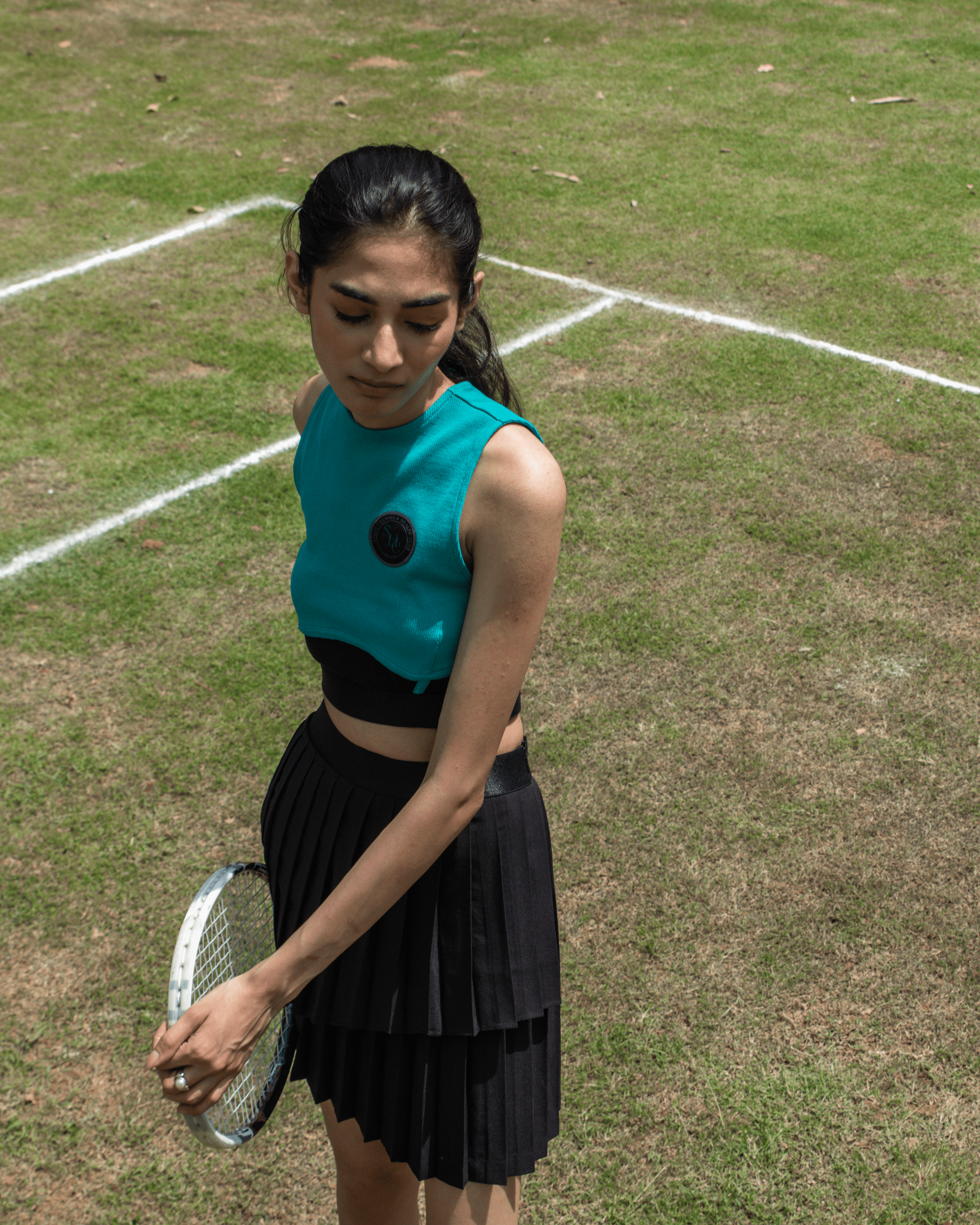 TENNIS CROP TOP