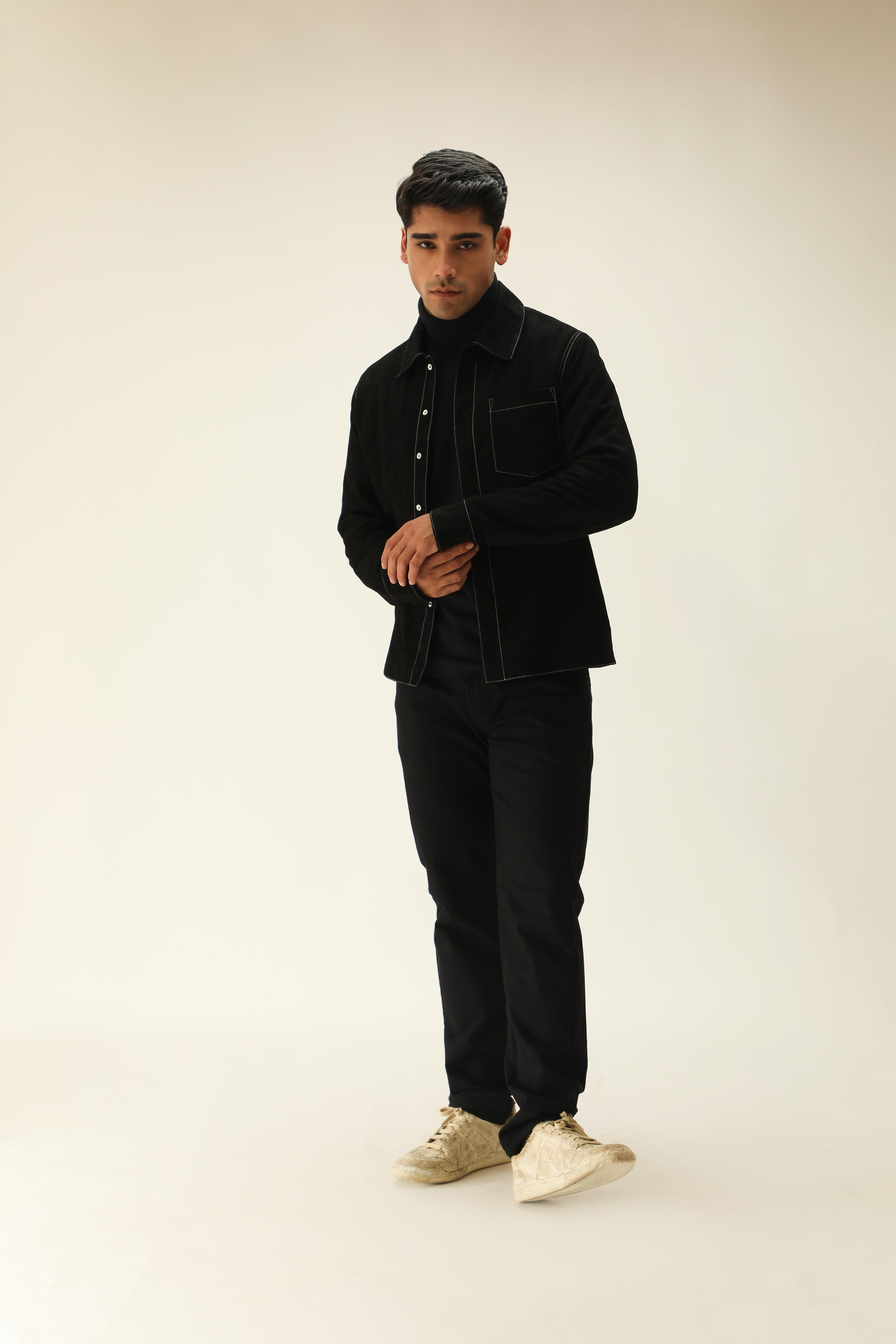 FELIX SUEDE OVERSHIRT