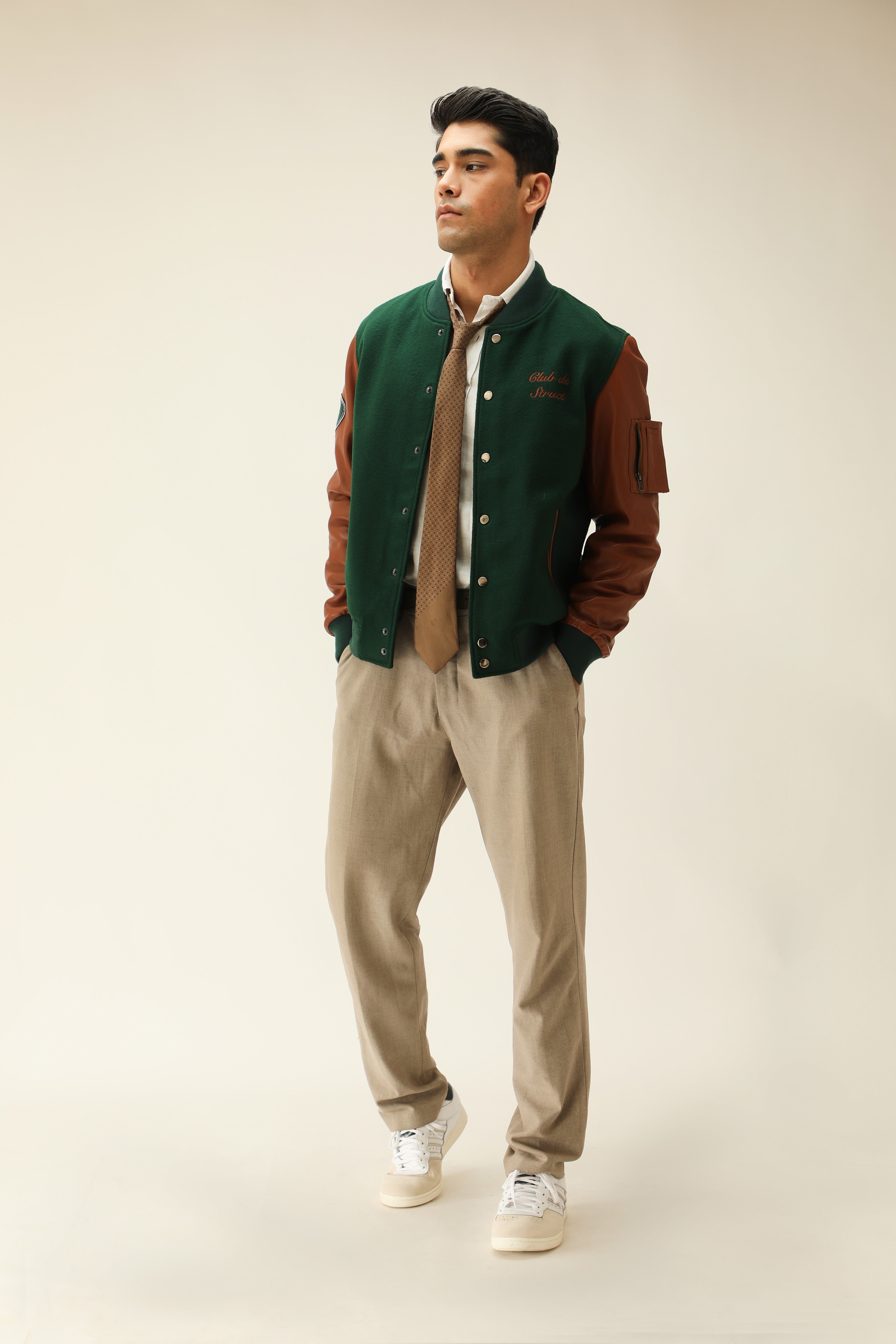 CLUB DE STRUCT VARSITY JACKET