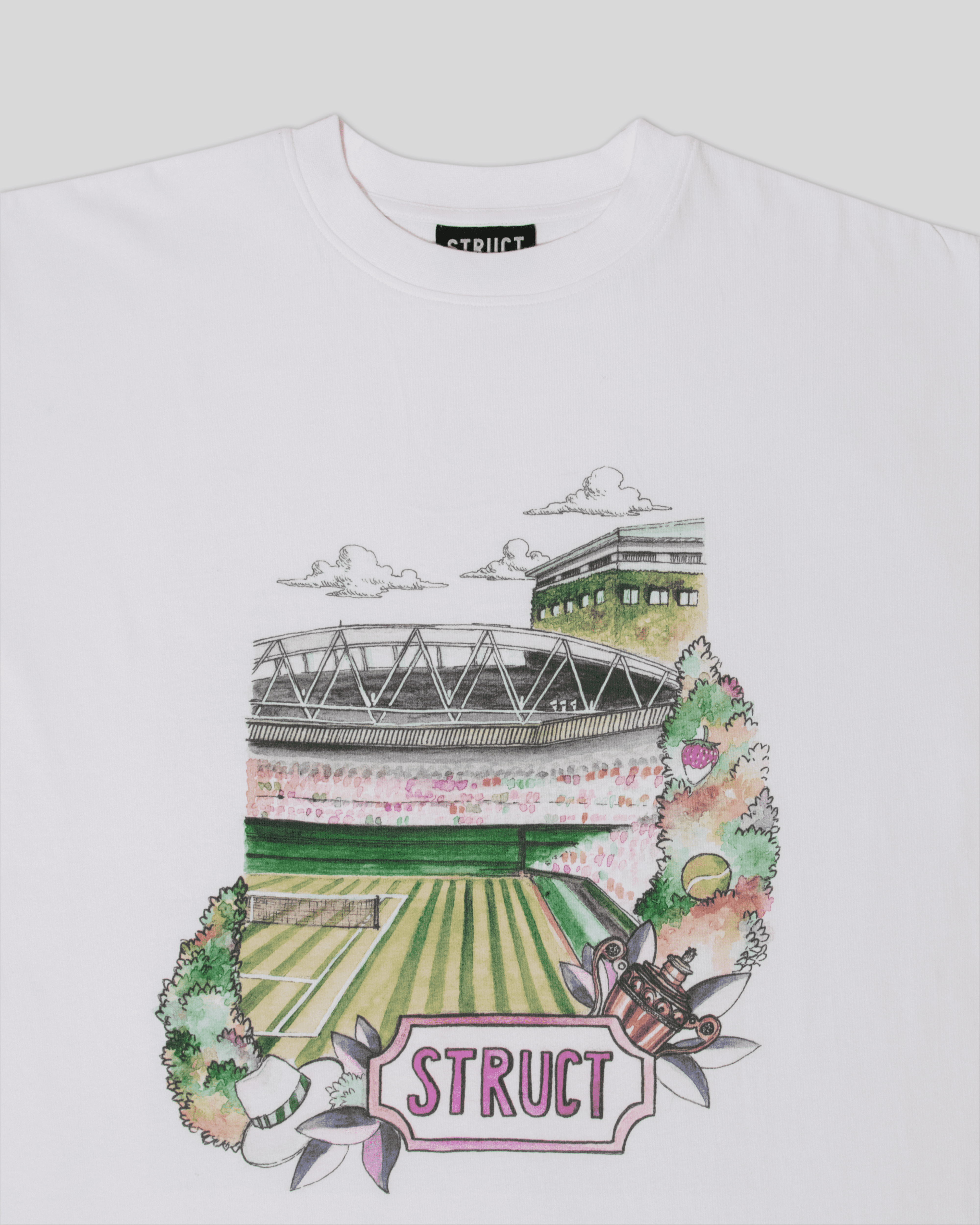 TENNIS WHITES T-SHIRT